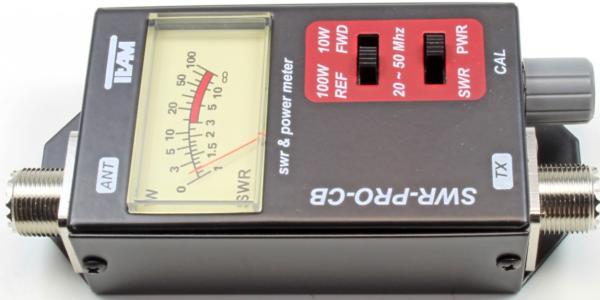 Team SWR-PRO CB SWR/PWR-Messgerätvon 20 - 50MHz